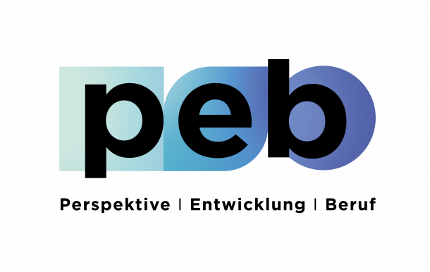 Logo peb Perspektive – Entwicklung - Beruf